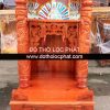 bàn thờ ông địa thần tài gỗ xoan đào – hàng đẹp mã BTXD-010 tại xưởng Lộc Phát