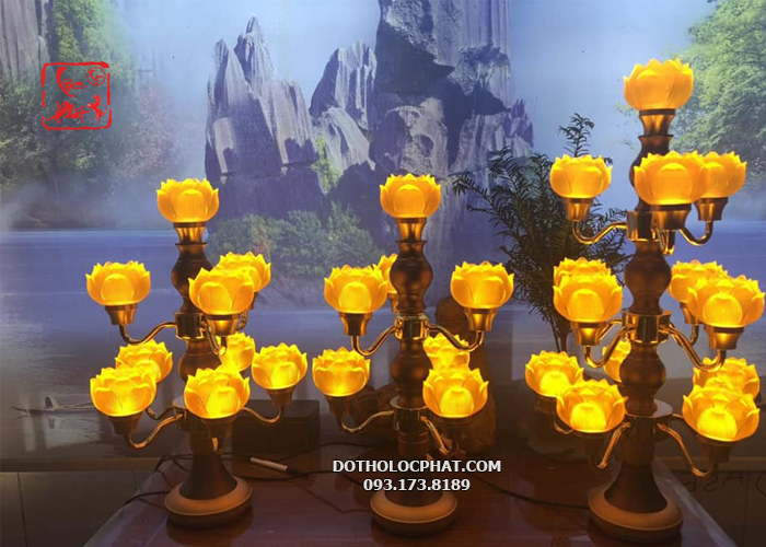 mẫu đèn bàn thờ phật đẹp giá rẻ