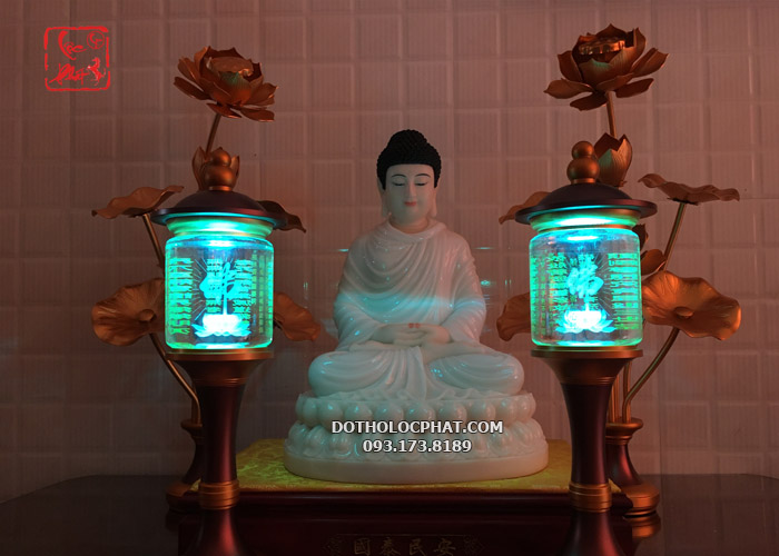 đèn led thờ phật đổi màu đẹp