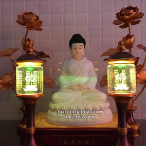 mua đèn tâm kinh thờ phật đổi màu đẹp ở đâu