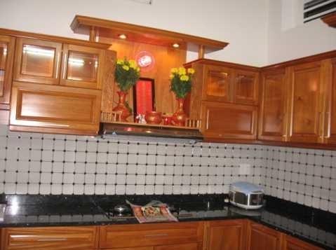 cách bài trí bàn thờ ông táo chuẩn phong thủy