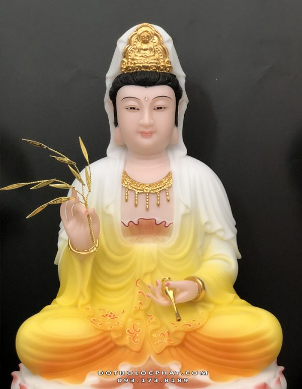 tượng quan âm hoa mẫu đơn đẹp nhất