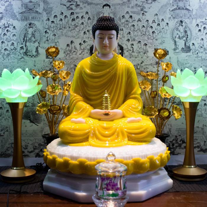 Phật Dược Sư thường được thờ phụng để mong cầu cuộc sống bình an, thân thể khỏe mạnh, vui vẻ và thể hiện mong muốn được học tập, thực hành theo hạnh nguyện của Ngài