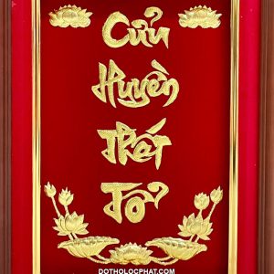 bài vị cửu huyền thất tổ hoa sen đẹp nhất hcm