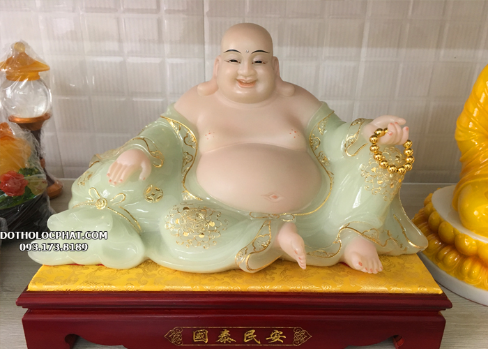 Tượng Phật Di Lặc ngồi nằm thạch ngọc đẹp nhất
