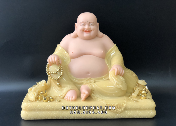 Tượng Phật Di Lặc thạch anh đế chữ nhật