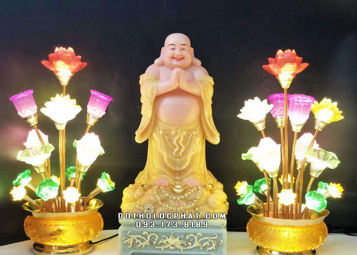 tượng phật di lặc chúc phúc thạch anh đẹp nhất