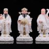 tượng phúc lộc thọ bằng bột đá trắng đẹp