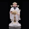 tượng phúc lộc thọ bằng bột đá trắng đẹp