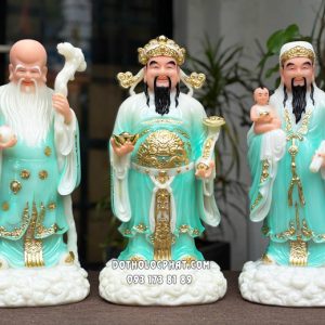 tượng phúc lộc thọ xanh ngọc đẹp nhất hcm