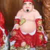 tượng ông địa thần tài đỏ bằng bột đá đỏ cóc kỳ lân đẹp nhất