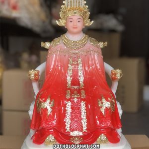 Tượng Bà Chúa Xứ Thánh Mẫu cao cấp áo đỏ đẹp