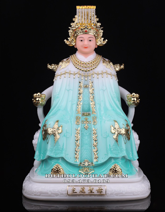 tượng bà chúa xứ thánh mẫu xanh ngọc đẹp