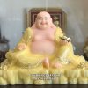 tượng phật di lặc thạch anh ngồi đẹp