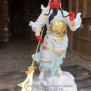tượng quan công xanh ngọc đẹp