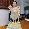 Tượng Phật Đản Sanh Bột Đá Thạch Ngọc Đế Mây Hoa Sen Nở PDS-007