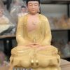 Tượng Phật Dược Sư Áo Rủ Dát Vàng DS-031