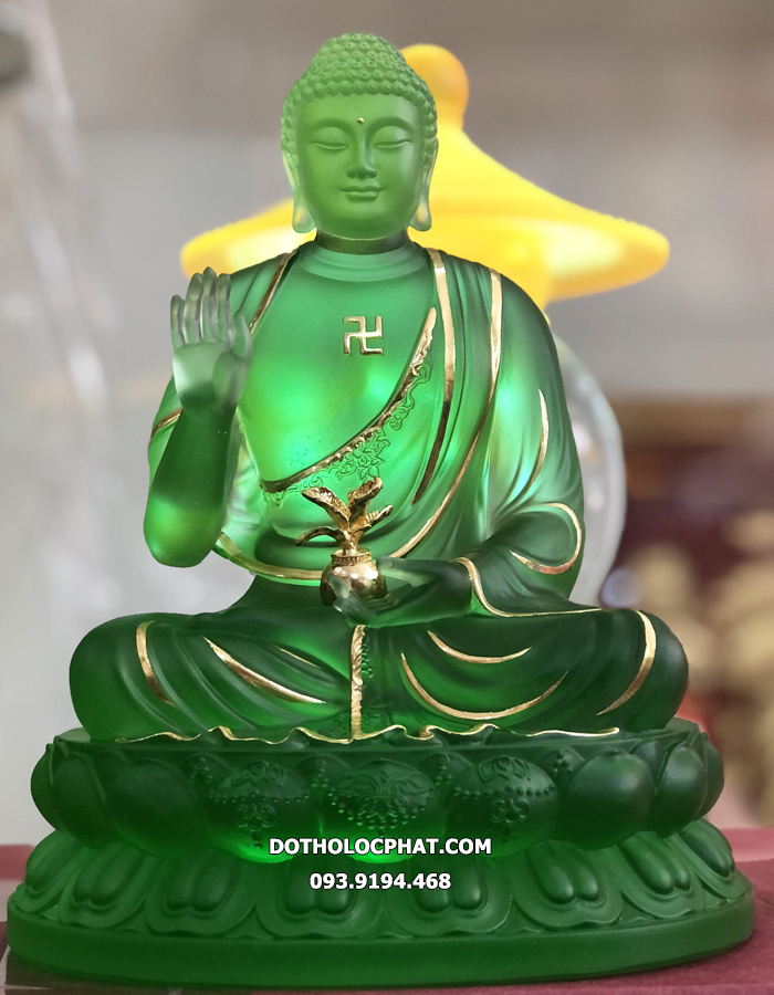 Bộ Thất Phật Dược Dát Vàng Sư 7 Thế Tay DS-036