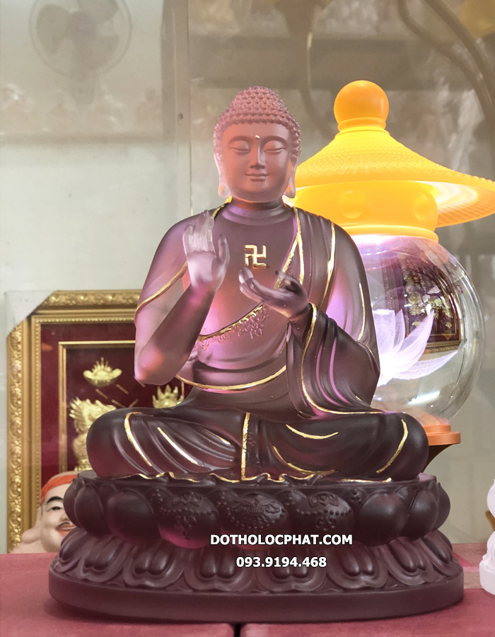 Bộ Thất Phật Dược Dát Vàng Sư 7 Thế Tay DS-036