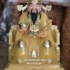 Tượng Thần Tiền Thạch Anh Như Ý Thỏi Vàng TT-033