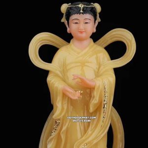 tượng tiên đồng ngọc nữ đẹp bằng bột đá thạch anh