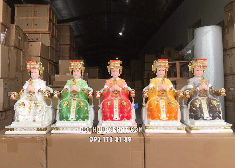 Tượng 5 Mẹ Ngũ Hành Bột Đá Đài Loan MNH-001