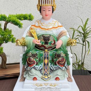 Tượng Thiên Hậu Thánh Mẫu Áo Gấm Xanh THTM-006Tượng Thiên Hậu Thánh Mẫu Áo Gấm Xanh THTM-006