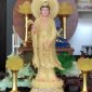 Tượng Quan Âm Bồ Tát Đứng Thạch Anh Hào Quang QABT-092