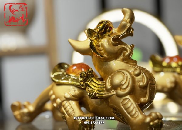 Tỳ Hưu phong thủy vàng gold đẹp nhất hcm