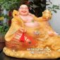 Tượng Phật Di Lặc thạch anh cá chép phú quý hữu dư