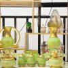 Bộ Đồ Thờ Bằng Bột Đá Thạch Ngọc đẹp