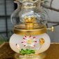 Đèn Dầu Hoa Sen Nổi Thân Bạch Ngọc DD-023