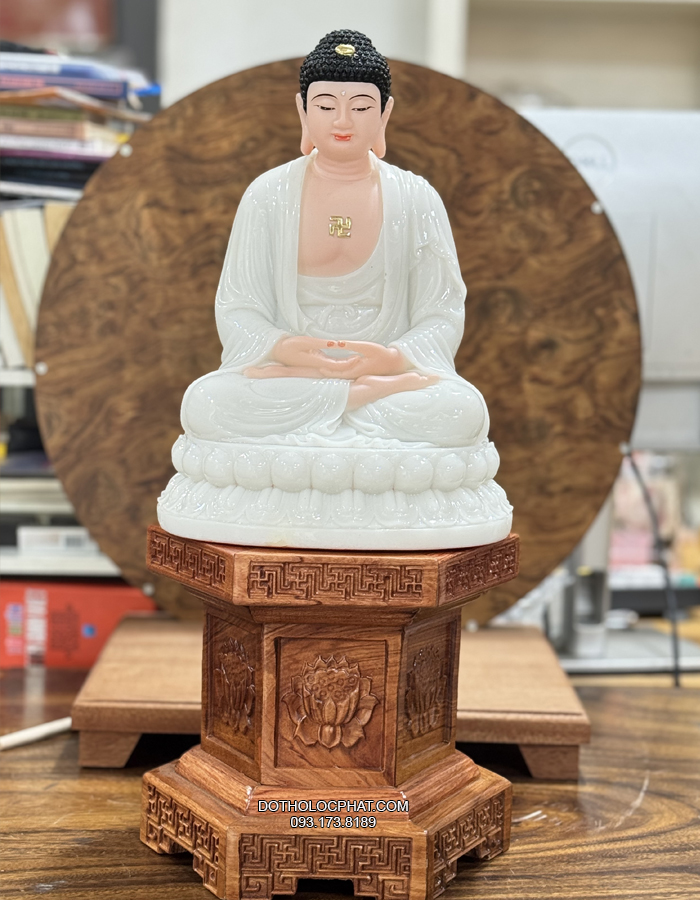 đôn kê tượng lục giác bằng gỗ hương đẹp-1