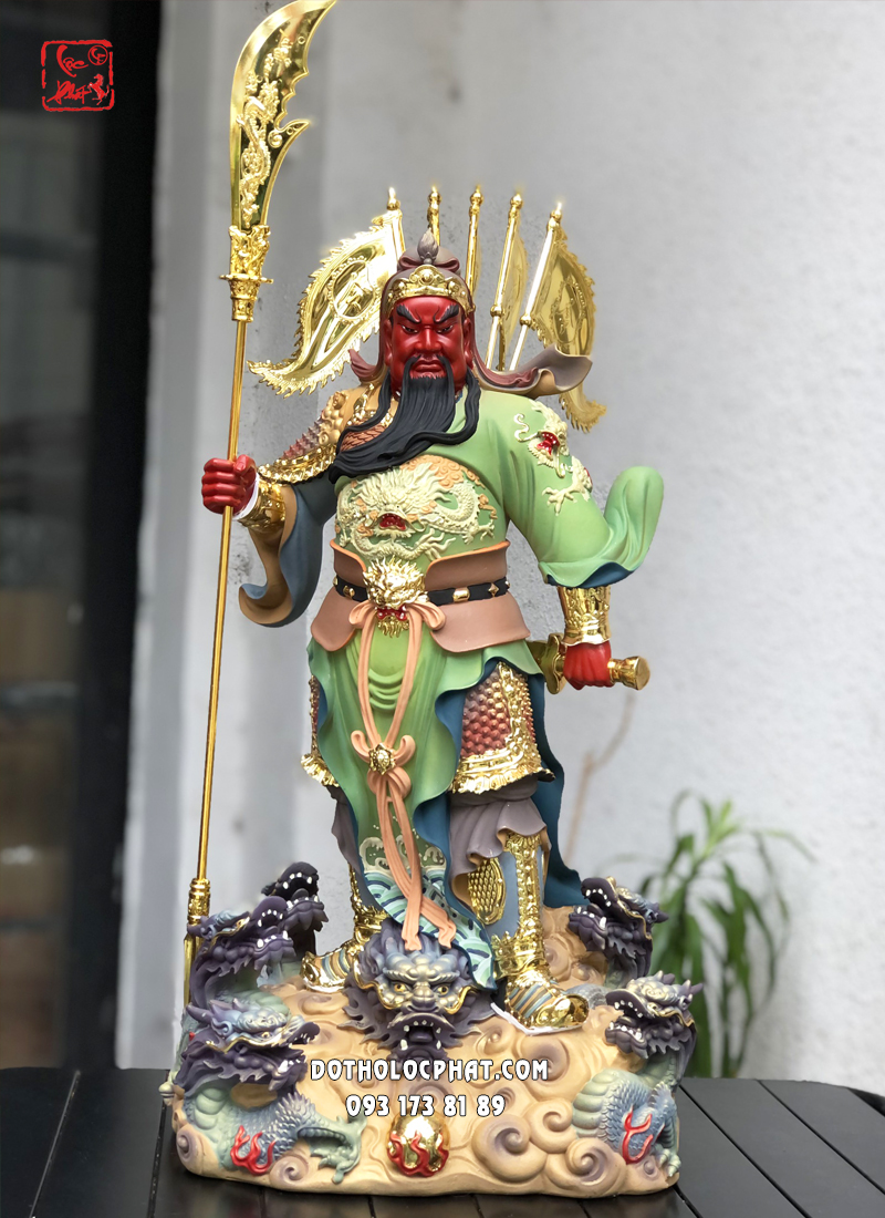 Tượng Quan Công được thờ rất phổ biến tại Việt Nam