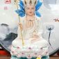 Tượng Địa Tạng Vương Bồ Tát sứ trắng đế non nước