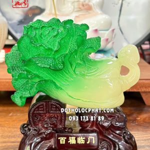 Bắp cải phong thủy như ý đế đồng xu bách phúc lâm môn