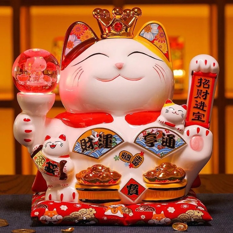 mèo thần tài vẫy tay