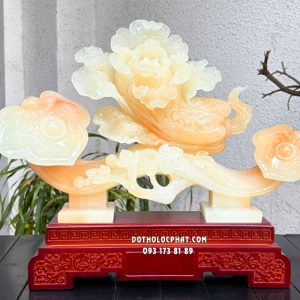 Như ý bắp cải bách tài như ý màu cẩm thạch