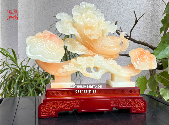 Như ý bắp cải bách tài như ý màu cẩm thạch