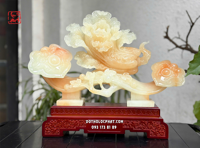 Như ý bắp cải bách tài như ý màu cẩm thạch