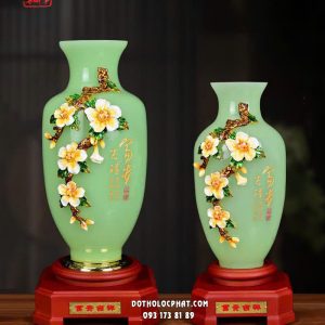 Bình ngọc lan phú quý cát tường xanh ngọc