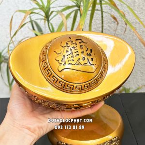 Thỏi vàng phong thủy chiêu tài tiến bảo