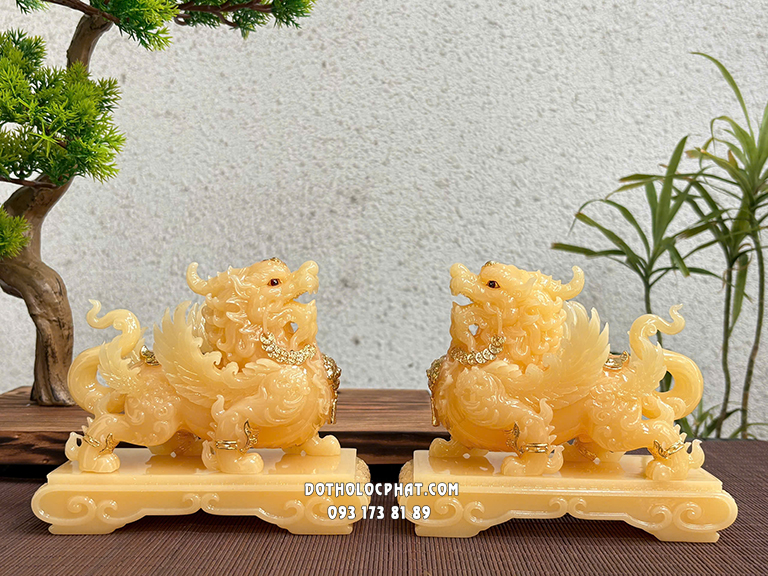 Tỳ Hưu Thiên Dực Ngậm Tiền Vàng Thạch Anh THPT-040