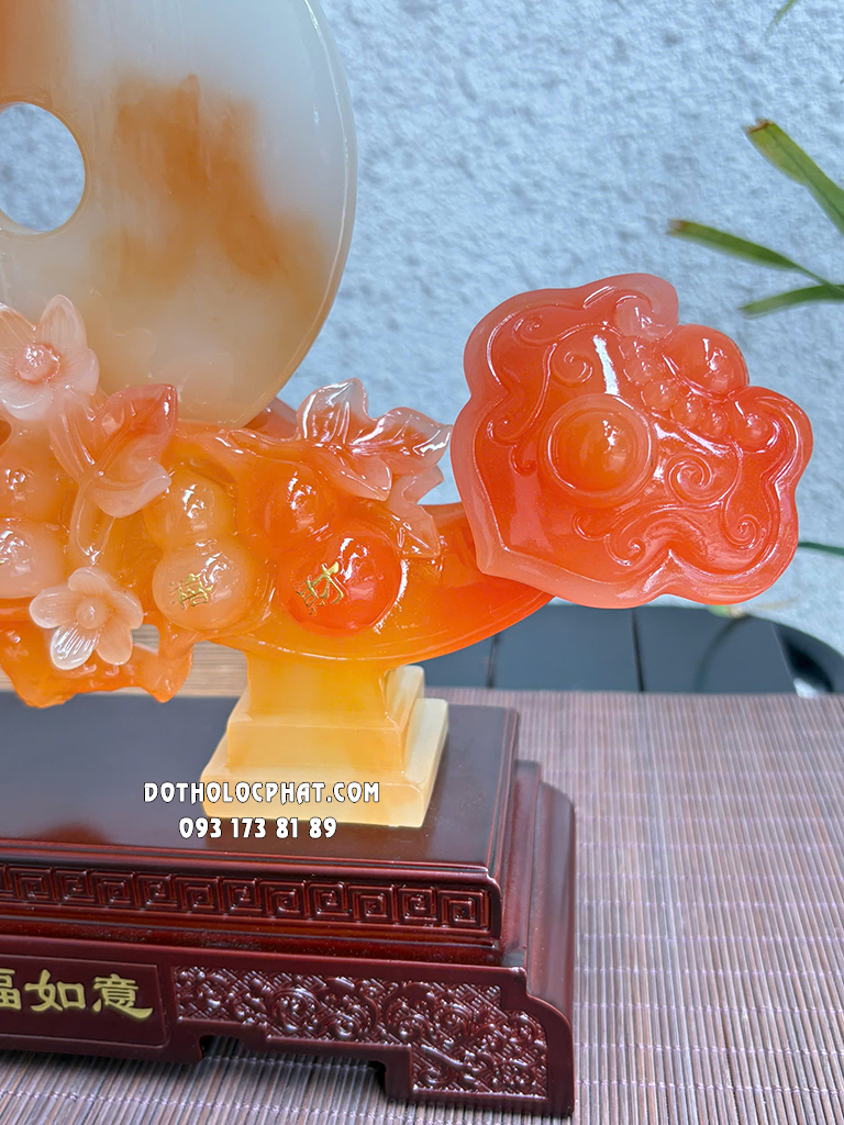 Như Ý Ngọc Bội Phong Thủy Ngũ Phúc Lâm Môn NYPT-007